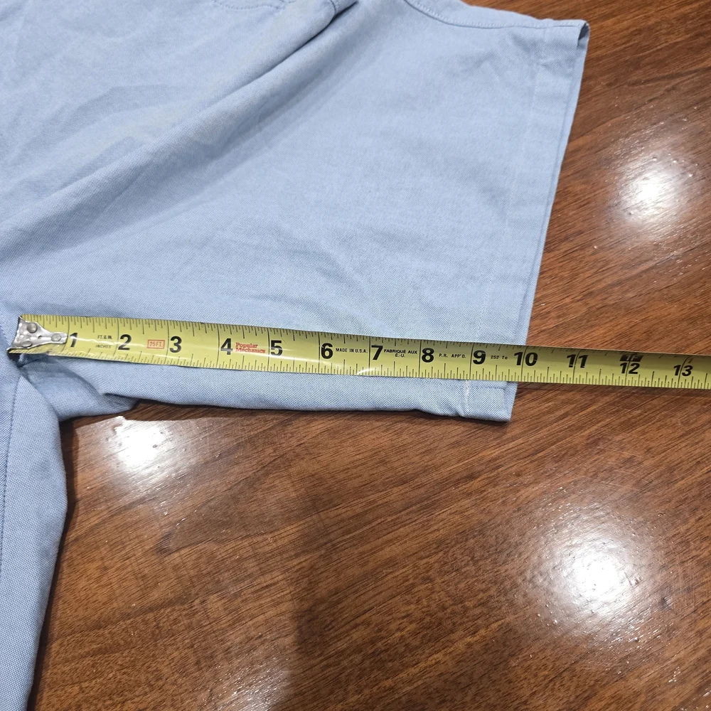 J.CREW Club Chino Shorts Mens Light‎ Blue 100% Cotton Flat Front 10.5